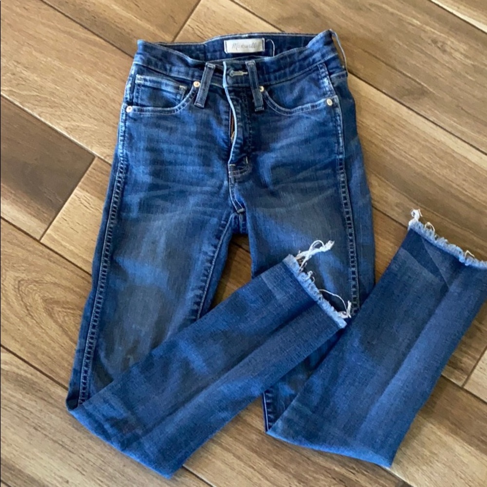 Madewell skinny jeans